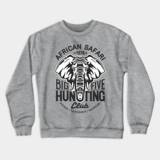 African Safari Hunter Crewneck Sweatshirt